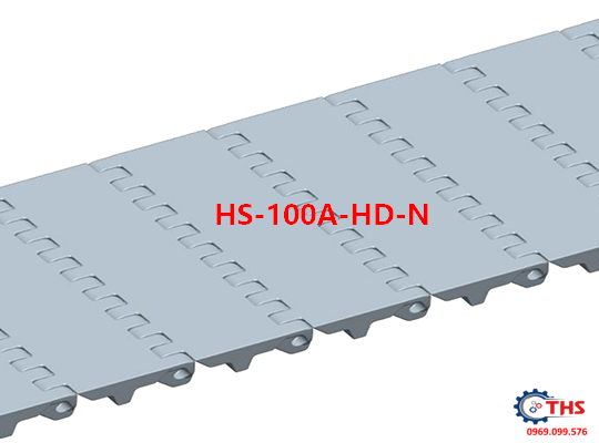 Băng tải nhựa Hongsbelt HS-100A-HD-N