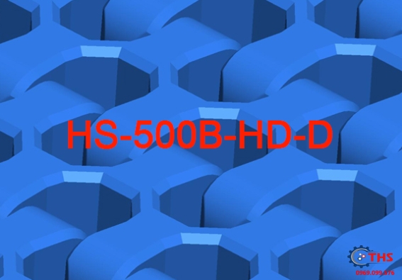 Băng tải nhựa Hongsbelt HS-500B-HD-D